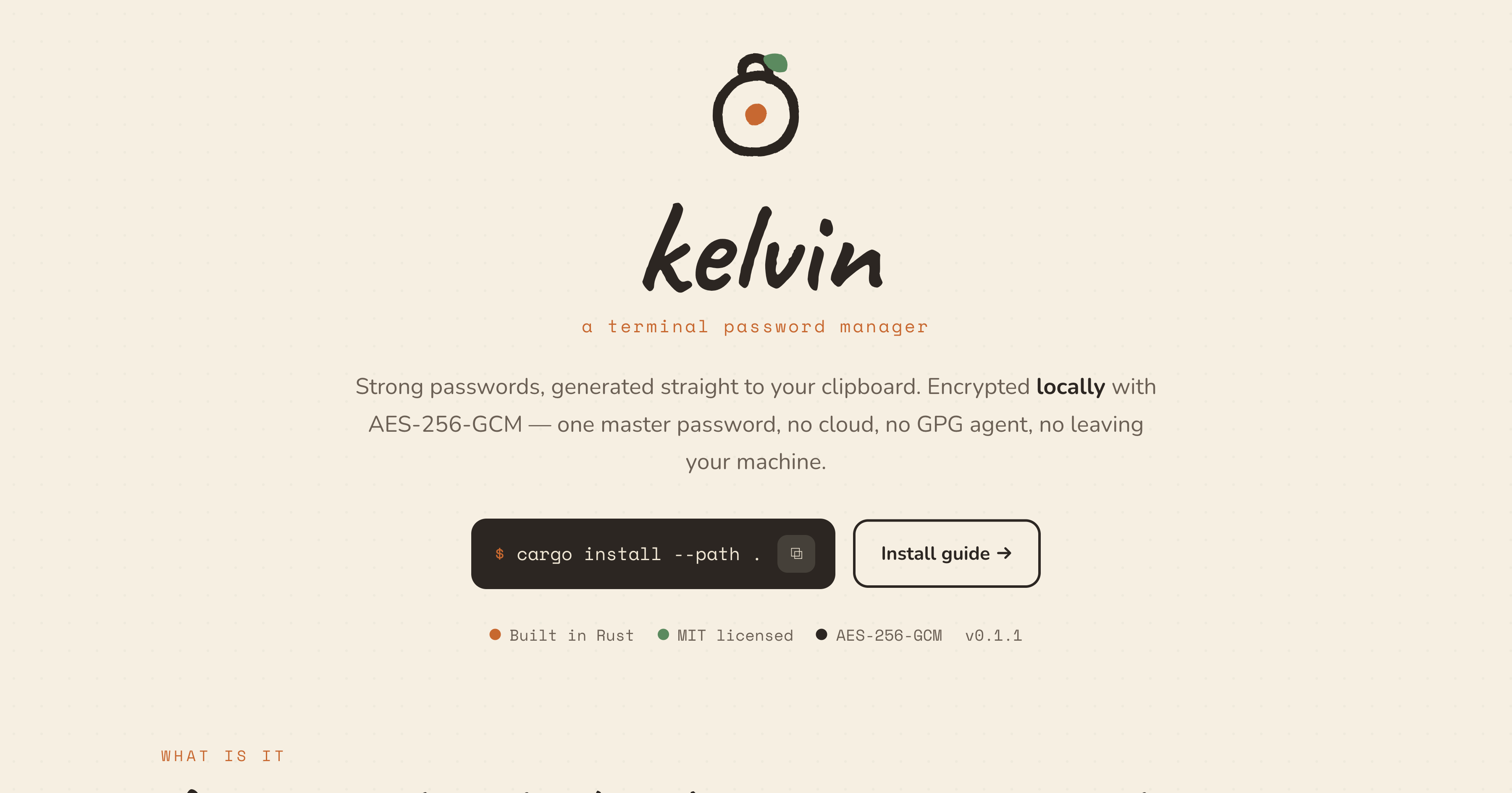 kelvin homepage